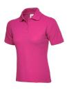 UC106 Ladies Polo Shirt Hot Pink colour image